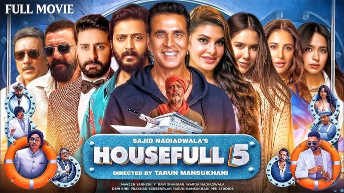 Housefull 5A (2025) DVDScr Hindi Full Movie Watch Online Free